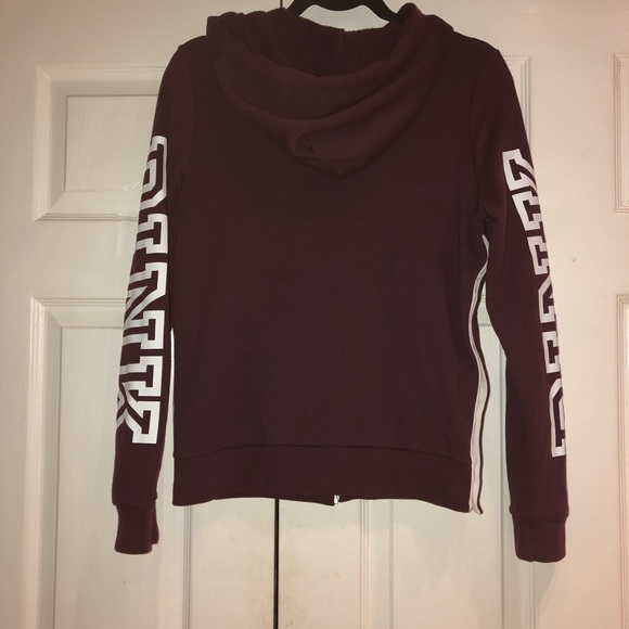 VSPink Fashion Show Funnel Full-Zip Hoodie-S?M - Picture 3 of 6